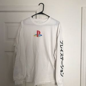 Playstation long sleeve tee shirt